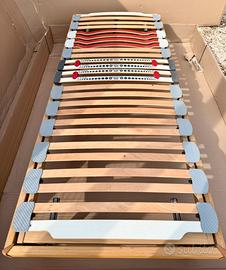 Rete letto singolo 80x190 in legno