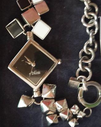 orologio bliss donna in acciaio nuovo  con scatola