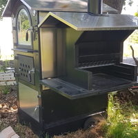 Forno da esterno con barbecue