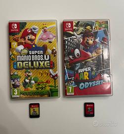 New Super Mario Bros. U Deluxe + Odyssey - Switch