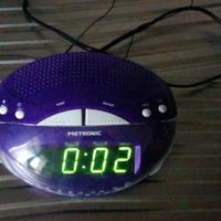 Radiosveglia Metronic - usato parzialmente funzion