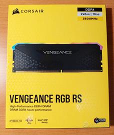 Corsair Vengeance RGB RS 16GB (2x8), DDR4 3600Mhz