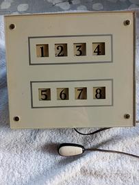 centralina elettrica  per  chiamata in camera.