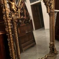 Specchio stile barocco in legno