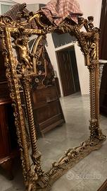 Specchio stile barocco in legno