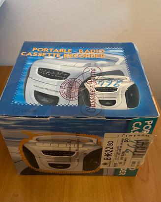 Radioregistratore portatile con lettore casse