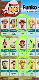 Funko pop one Piece Kinder Joy