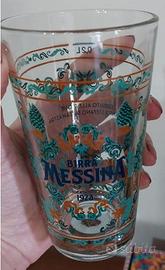 2 Bicchieri Birra Messina 0,2l dipinti mano vetro - Arredamento e  Casalinghi In vendita a Roma
