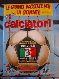 Album figurine Calciatori Panini 1967/68 completo