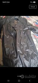 giacca lunga pelle