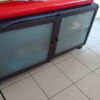 MOBILE IKEA DOPPIA ANTA PER TV HI-FI