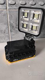 FARETTO LED PER BATTERIA STANLEY 18V