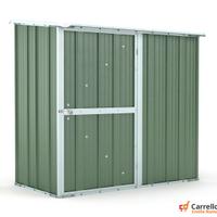 Box casetta giardino Acciaio 174x100 verde
