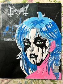 Disegno uniposca Karin Dna2 + Mayhem