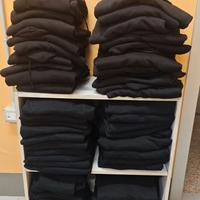 Felpe Nere- ROCK@TEES - NUOVE -100% Cotone