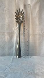 Cucchiaio per spaghetti vintage placcato argento

