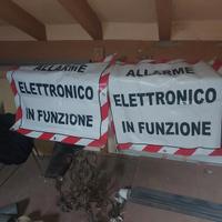 cartelli sistema di allarme