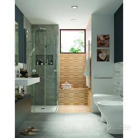 PIATTO DOCCIA fibra di vetro 80 x 80 x 3 cm bianco