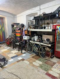 Lotto pezzi bici vintage e non