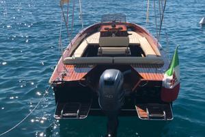 Barca LEGNO scafo vetroresinaCantieri Archetti