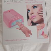 Lampada Uv ricostruzione unghie gel smalto semiper