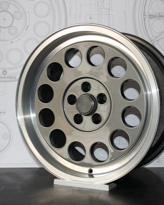 CERCHI LEGA A1 7X16 5X98 ALFA 75 ANTRACITE-DIAMOND