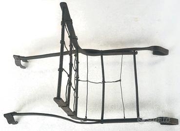 Antico porta pacchi da manubrio