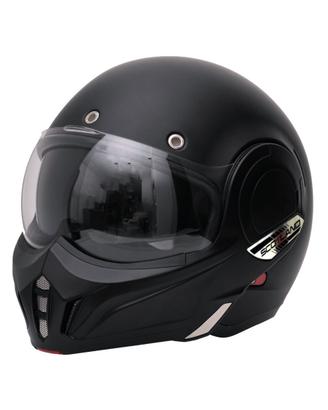 Casco Scotland Stratos Modulare Matt black reversi