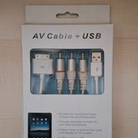 Av Cable + USB per Apple