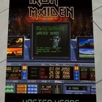 Iron Maiden "Wasted Years" poster