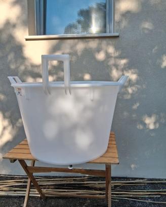 Mastello alto 3 maniglie - 80 cm