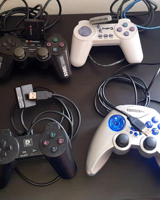 Lotto 6 controller ps1 ps2 ps3 pc