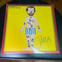 Jovanotti il Corpo Umano vinile autografato
