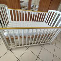 CULLA NEONATO BIMBO CON MATERASSO