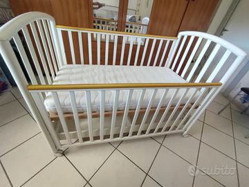 CULLA NEONATO BIMBO CON MATERASSO