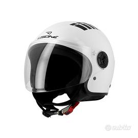 CASCO JET MOTO SCOOTER S707 BIANCO PRESE D'ARIA