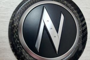 Logo Nissan 350Z carbonio vero