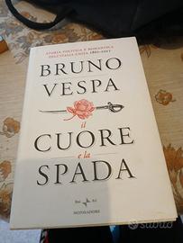Libro di bruno vespa:il cuore e la spada.