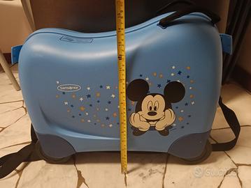 Samsonite Valigia Bimbo Cavalcabile Disney Mickey 