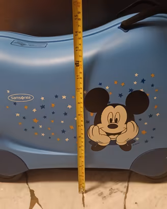 Samsonite Valigia Bimbo Cavalcabile Disney Mickey 