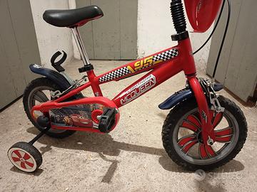 Bici bambino Disney Cars 12 pollici