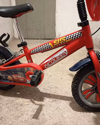 Bici bambino Disney Cars 12 pollici