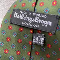 Cravatte seta Holliday & Brown London