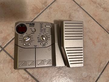 🎸 Zoom 606 Guitar Multi-Effetto Vintage