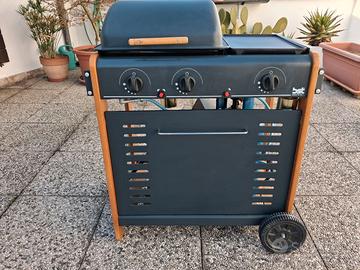 Barbecue a gas marca BST made in Italy