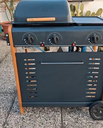 Barbecue a gas marca BST made in Italy