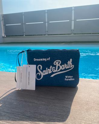 Pochette MC2 Saint Barth “Winter Paradise” - Denim