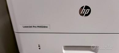 stampante laser HP M402dne fronte /retro