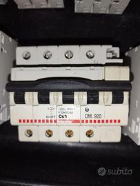 magneto termico Ticino 400v 63a sgancio