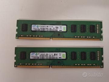 Kit RAM DDR3 Samsung 8GB (2x4GB) 1600MHz PC3-12800